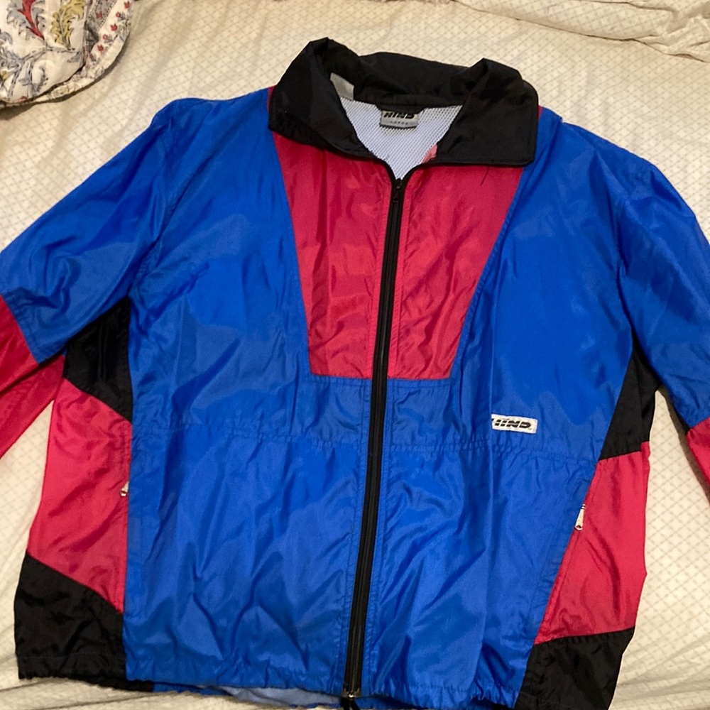 Hind 90s Style Windbreaker